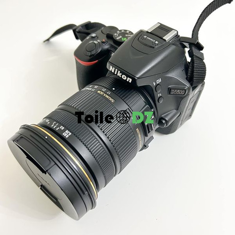 Nikon d5500 avec objectif sigma 17-50mm f2.8 bandoulière